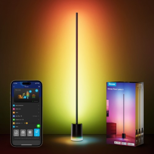 Торшер Govee H607C Floor Lamp 2, 1725Lm, RGBICWW, WI-FI/Bluetooth, black (H607C311)