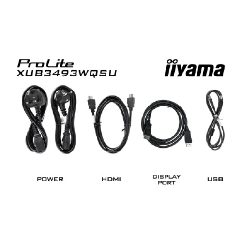 Монитор iiyama XUB3493WQSU-B6