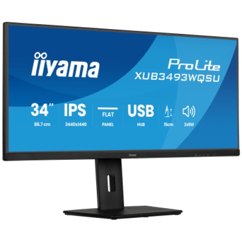 Монитор iiyama XUB3493WQSU-B6