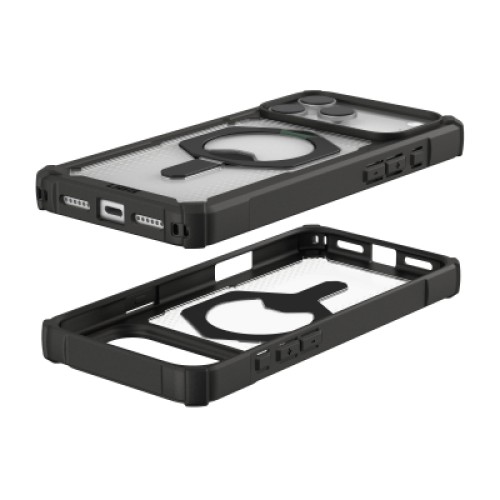 Чехол для мобильного телефона UAG iPhone 17 Pro Max Plasma XTE MagSafe Black/Clear (11452811404G)