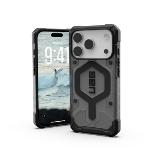 Чехол для мобильного телефона UAG iPhone 17 Pro Pathfinder Clear MagSafe Ash/Black (114551113140)