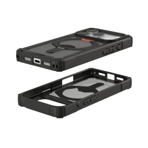 Чехол для мобильного телефона UAG iPhone 17 Pro Plasma XTE MagSafe Black/Pop Orange (114527114097)