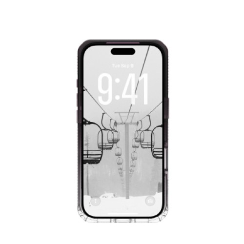 Чехол для мобильного телефона UAG iPhone 17 Pro Plyo MagSafe Black/Clear Ombre (11452911404G)