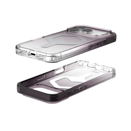 Чехол для мобильного телефона UAG iPhone 17 Pro Plyo MagSafe Black/Clear Ombre (11452911404G)