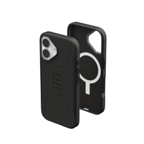 Чехол для мобильного телефона UAG iPhone 17 Civilian MagSafe Black (114547114040)