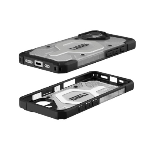 Чехол для мобильного телефона UAG iPhone 17 Pathfinder Clear MagSafe Ice/Silver (114553114333)