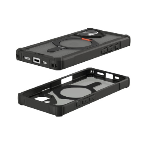 Чехол для мобильного телефона UAG iPhone 17 Plasma XTE MagSafe Black/Pop Orange (114526114097)
