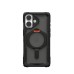 Чехол для мобильного телефона UAG iPhone 17 Plasma XTE MagSafe Black/Pop Orange (114526114097)