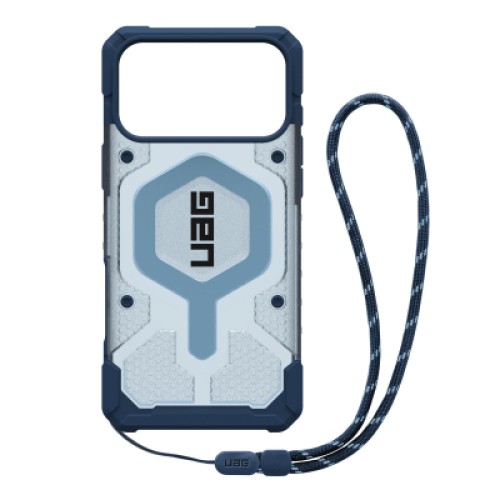 Чехол для мобильного телефона UAG iPhone 17 Pro Max Pathfinder Clear MagSafe Bundle Blues Lanyard (1145521BV03)