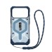 Чехол для мобильного телефона UAG iPhone 17 Pro Pathfinder Clear MagSafe Bundle Blues Lanyard (1145511BV03)