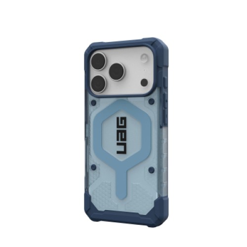 Чехол для мобильного телефона UAG iPhone 17 Pro Pathfinder Clear MagSafe Bundle Blues Lanyard (1145511BV03)