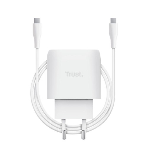 Зарядное устройство Trust USB-C 45W GaN PD/PPS white (25522_TRUST)