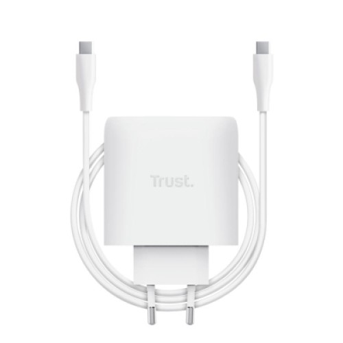 Зарядное устройство Trust USB-C 65W GaN PD/PPS white (25524_TRUST)