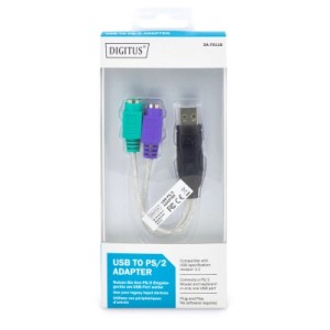 Переходник USB AM to PS/2 Digitus (DA-70118)
