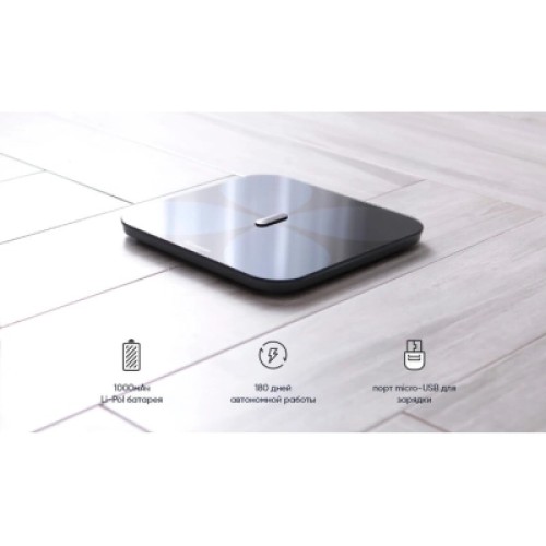 Весы напольные Yunmai PRO Smart Scale Black (M1806CH-BK)