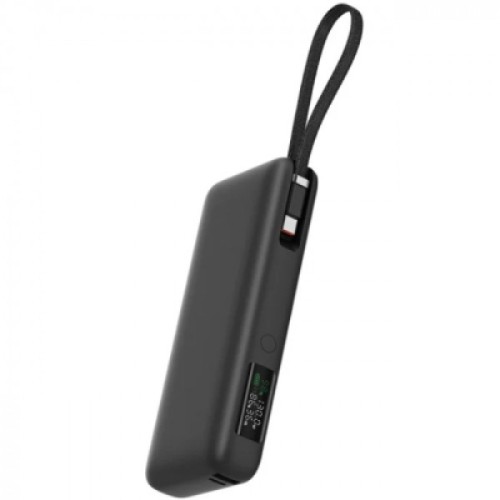 Батарея универсальная Acefast 20000mAh 130W PD, QC/3.0 USB-A+USB-C In/Out,build-in cable M22 Gray (6974316283904)
