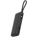 Батарея универсальная Acefast 20000mAh 130W PD, QC/3.0 USB-A+USB-C In/Out,build-in cable M22 Gray (6974316283904)