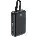Батарея универсальная Acefast 20000mAh 22,5W PD, QC/3.0 USB-A+USB-C In/Out,build-in cable M14 Black (6974316283966)