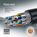 Кабель мультимедийный HDMI M to HDMI M 3.0m V2.0 4K60Hz black ColorWay (CW-CBHD079-BK)