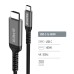 Кабель мультимедийный USB-C to HDMI M 2.0m 4K60Hz black ColorWay (CW-CBCHD077-BK)