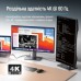 Кабель мультимедийный USB-C to HDMI M 2.0m 4K60Hz black ColorWay (CW-CBCHD077-BK)
