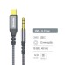 Кабель мультимедийный USB-C to 3.5mm M 1.2m gray ColorWay (CW-CBPDJ071-G)