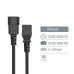 Кабель питания C13 to C14 1.8m black ColorWay (CW-CBP087-BK)