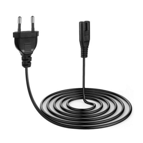 Кабель питания C7 2m black ColorWay (CW-CBP085-BK)