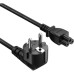 Кабель питания C5 1.0m black ColorWay (CW-CBP084-BK)