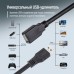 Дата кабель USB 2.0 AM/AF 1.8m black ColorWay (CW-CBUF076-BK)