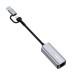 Адаптер USB-C + USB A to RJ45 Ethernet 1000Mbps ColorWay (CW-AD-CRG)