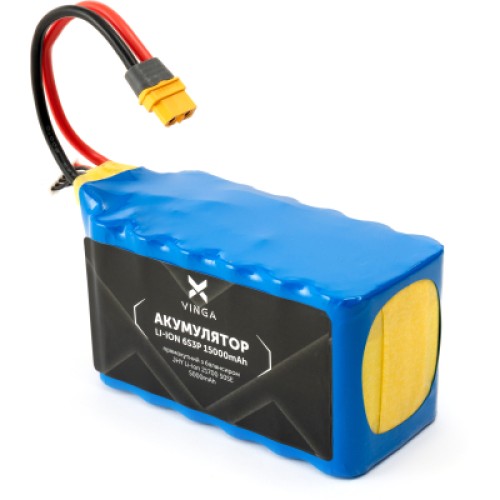 Аккумулятор для дрона Vinga Li-ion 6S3P 15000mAh з балансиром (JHY Li-Ion 21700 5000mAh) (V6S3P-5000)