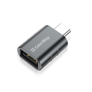 Переходник OTG USB 3.2 AF to USB-C ColorWay (CW-AD-AC3)