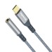 Переходник USB-C to 3.5mm F 0.14m gray ColorWay (CW-AD-CJ)
