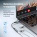 Переходник USB-C to 3.5mm F 0.14m gray ColorWay (CW-AD-CJ)