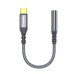 Переходник USB-C to 3.5mm F 0.14m gray ColorWay (CW-AD-CJ)