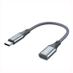 Переходник USB-C M to Lightning F 0.17m gray ColorWay (CW-AD-CL)