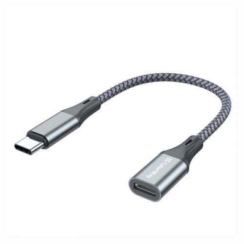 Переходник USB-C M to Lightning F 0.17m gray ColorWay (CW-AD-CL)