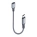 Переходник USB-C M to Lightning F 0.17m gray ColorWay (CW-AD-CL)