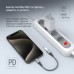 Переходник USB-C M to Lightning F 0.17m gray ColorWay (CW-AD-CL)