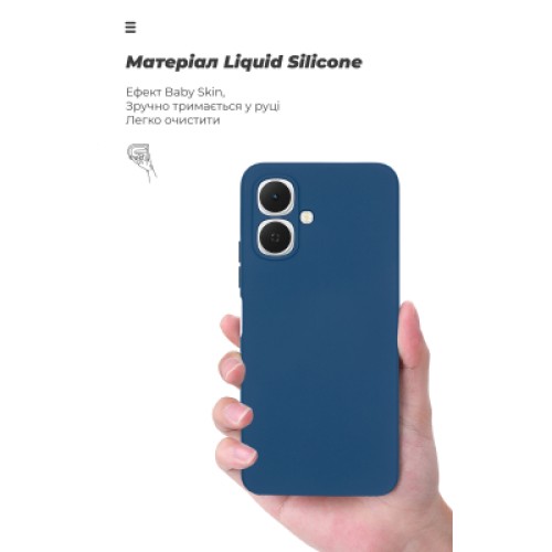 Чехол для мобильного телефона Armorstandart ICON Tecno Spark Go 2 4G Camera cover Dark Blue (ARM88246) Чехол для мобильного телефона Armorstandart ICON Tecno Spark Go 2 4G Camera cover Dark Blue (ARM88246)