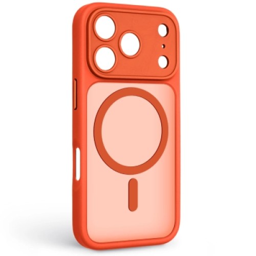 Чехол для мобильного телефона Armorstandart Lush MagCase Apple iPhone 17 Pro Orange (ARM87492) Чехол для мобильного телефона Armorstandart Lush MagCase Apple iPhone 17 Pro Orange (ARM87492)