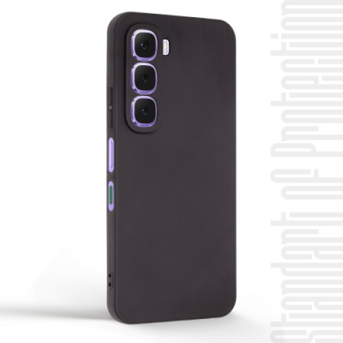 Чехол для мобильного телефона Armorstandart Matte Slim Fit Infinix Hot 60i 4G Camera cover Black (ARM87261) Чехол для мобильного телефона Armorstandart Matte Slim Fit Infinix Hot 60i 4G Camera cover Black (ARM87261)