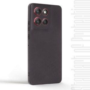 Чохол до мобільного телефона Armorstandart Matte Slim Fit Motorola G86 5G Camera cover Black (ARM86602)