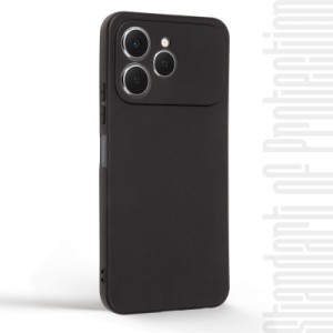 Чохол до мобільного телефона Armorstandart Matte Slim Fit Tecno Spark 40 4G Camera cover Black (ARM87257)