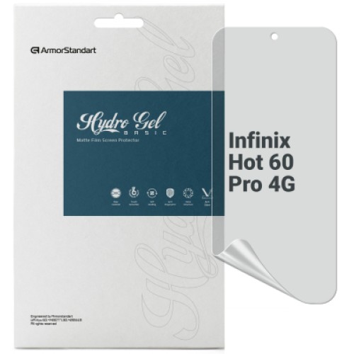 Пленка защитная Armorstandart hydrogel Matte Infinix Hot 60 Pro 4G (ARM88882)