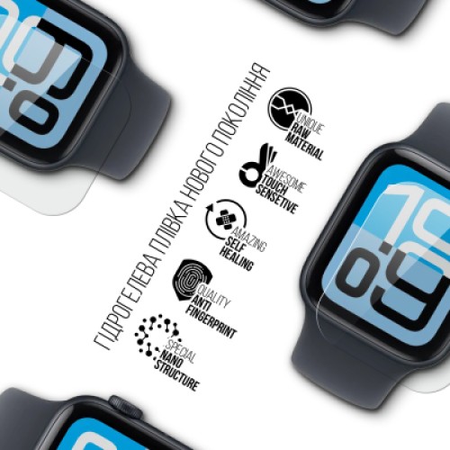 Пленка защитная Armorstandart hydrogel Apple Watch SE 3 2025 40mm 6 pcs (ARM88735) Пленка защитная Armorstandart hydrogel Apple Watch SE 3 2025 40mm 6 pcs (ARM88735)