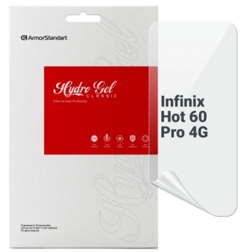 Пленка защитная Armorstandart hydrogel Infinix Hot 60 Pro 4G (ARM88876) Пленка защитная Armorstandart hydrogel Infinix Hot 60 Pro 4G (ARM88876)