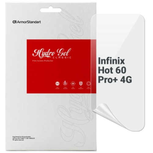 Пленка защитная Armorstandart hydrogel Infinix Hot 60 Pro+ 4G (ARM88877) Пленка защитная Armorstandart hydrogel Infinix Hot 60 Pro+ 4G (ARM88877)