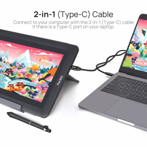 Графический планшет Parblo Coast 12 Pro Gen2 (COAST12PROG2)